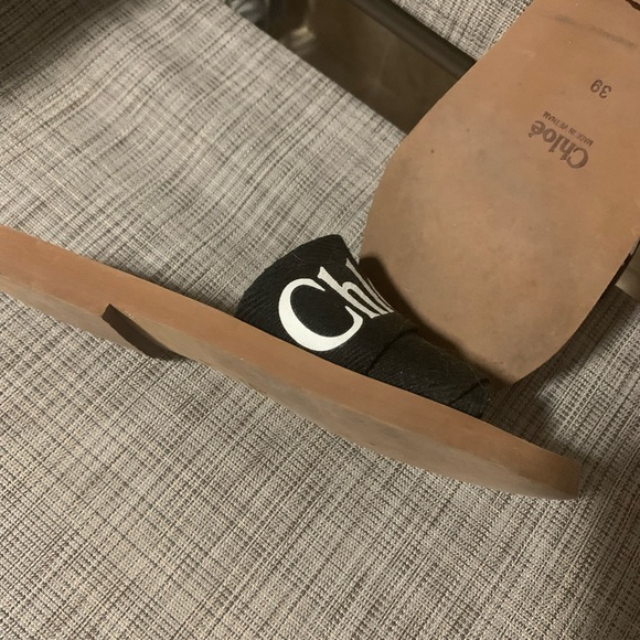 Chloe Black and Tan Sandals - Picture 5 of 6